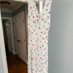 Realisation Par long flowy dress in pretty print